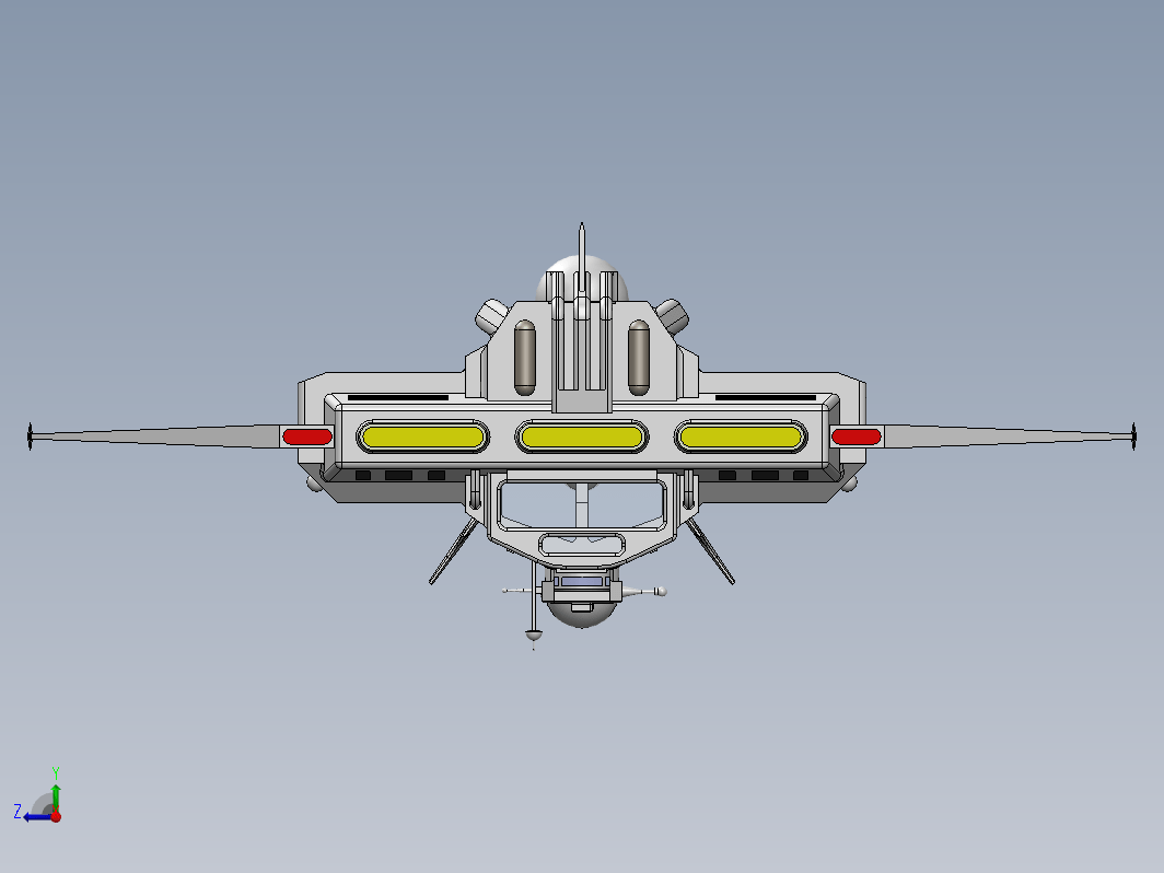 USS NCC-1250星际联邦宇宙飞船