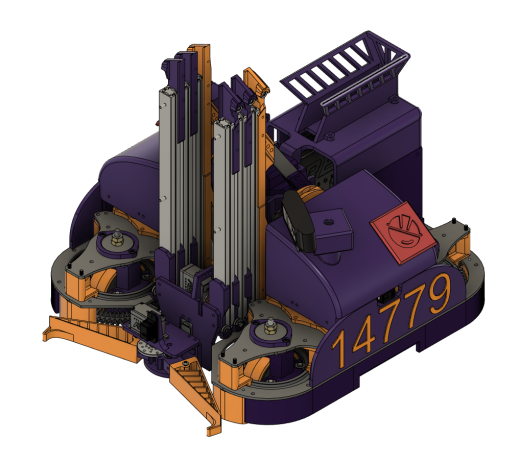 FTC 14779比赛机器人小车