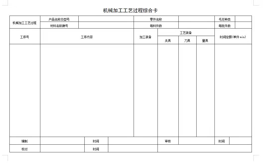 CA6140车床对开螺母体下部工艺规程及夹具设计