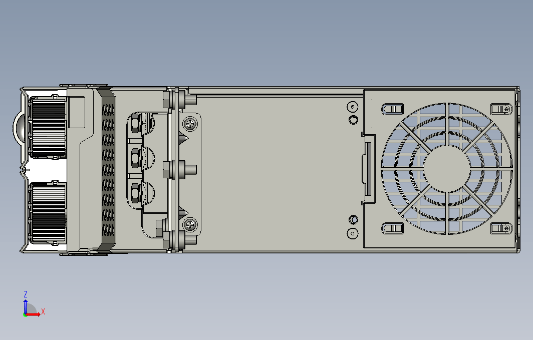 高性能多机传动驱动器STEP_B00(MD810-50M4T18.5G530+整机外形图)