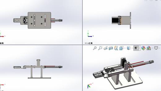 阀安装板攻牙夹具缩略图
