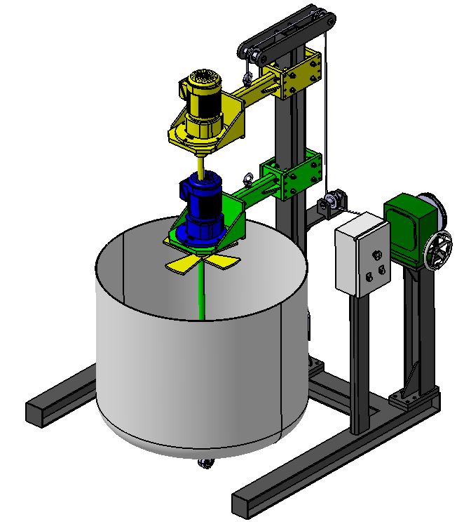 Mixer chemical machine化学品搅拌机