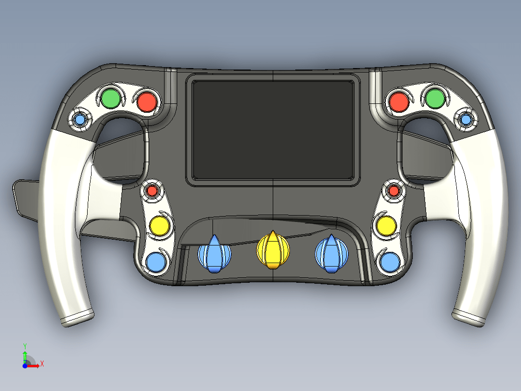 F1方向盘模型图