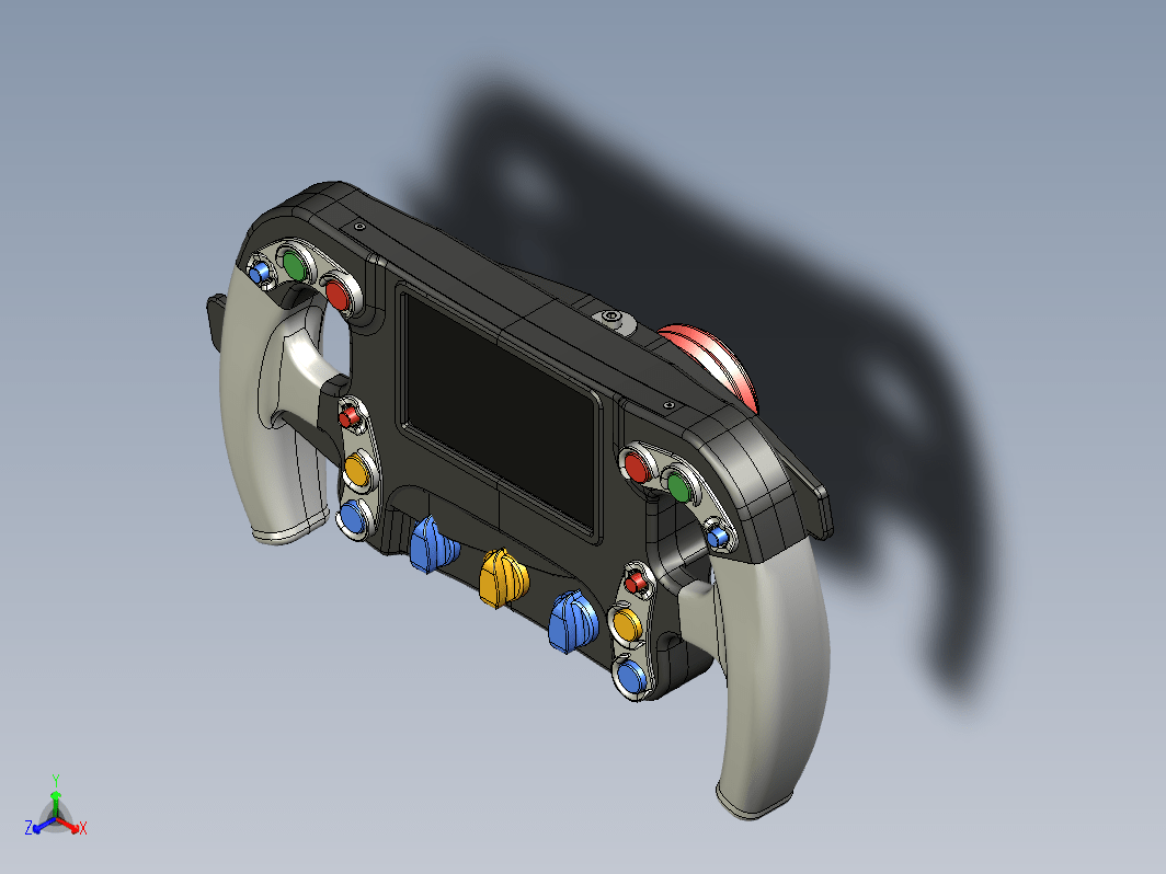 F1方向盘模型图