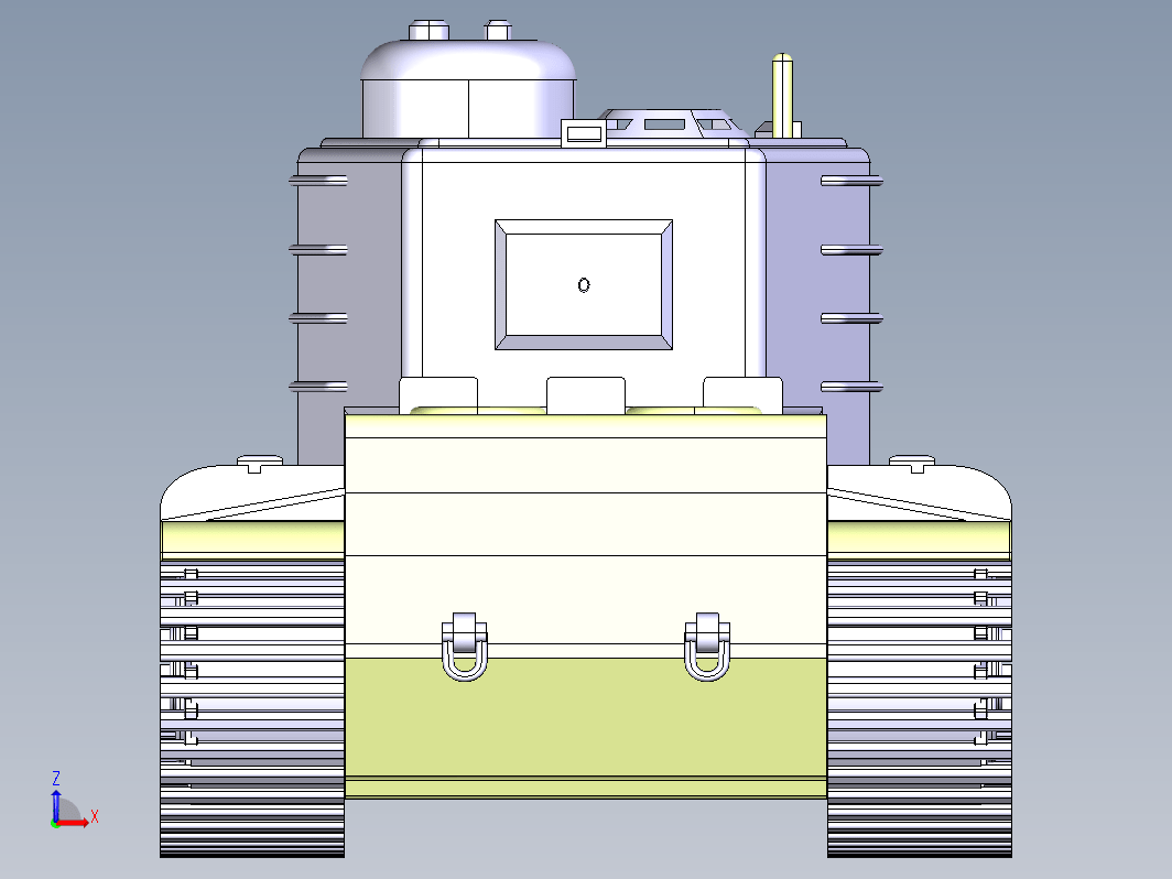 425kv5重型坦克CATIAV5R21设计