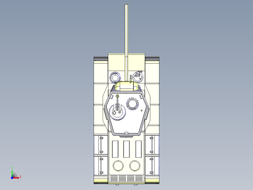 425kv5重型坦克CATIAV5R21设计