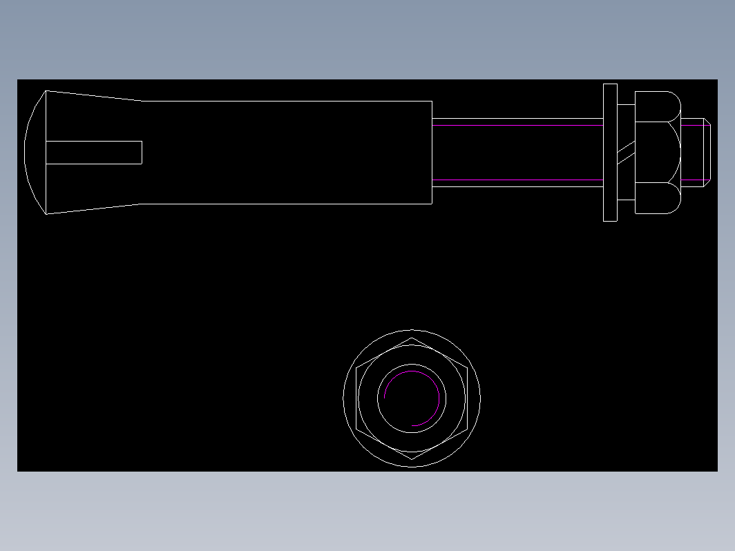 钢膨胀螺栓-M8x80