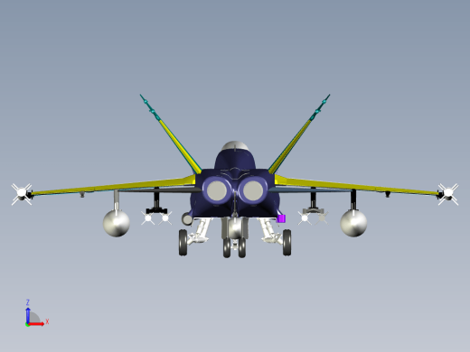 FA-18大黄蜂战斗机缩略图