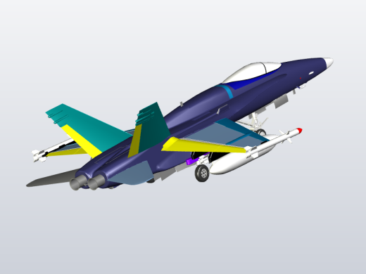 FA-18大黄蜂战斗机缩略图