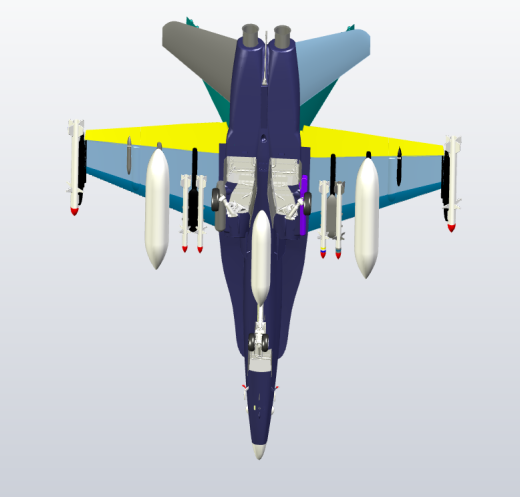 FA-18大黄蜂战斗机缩略图