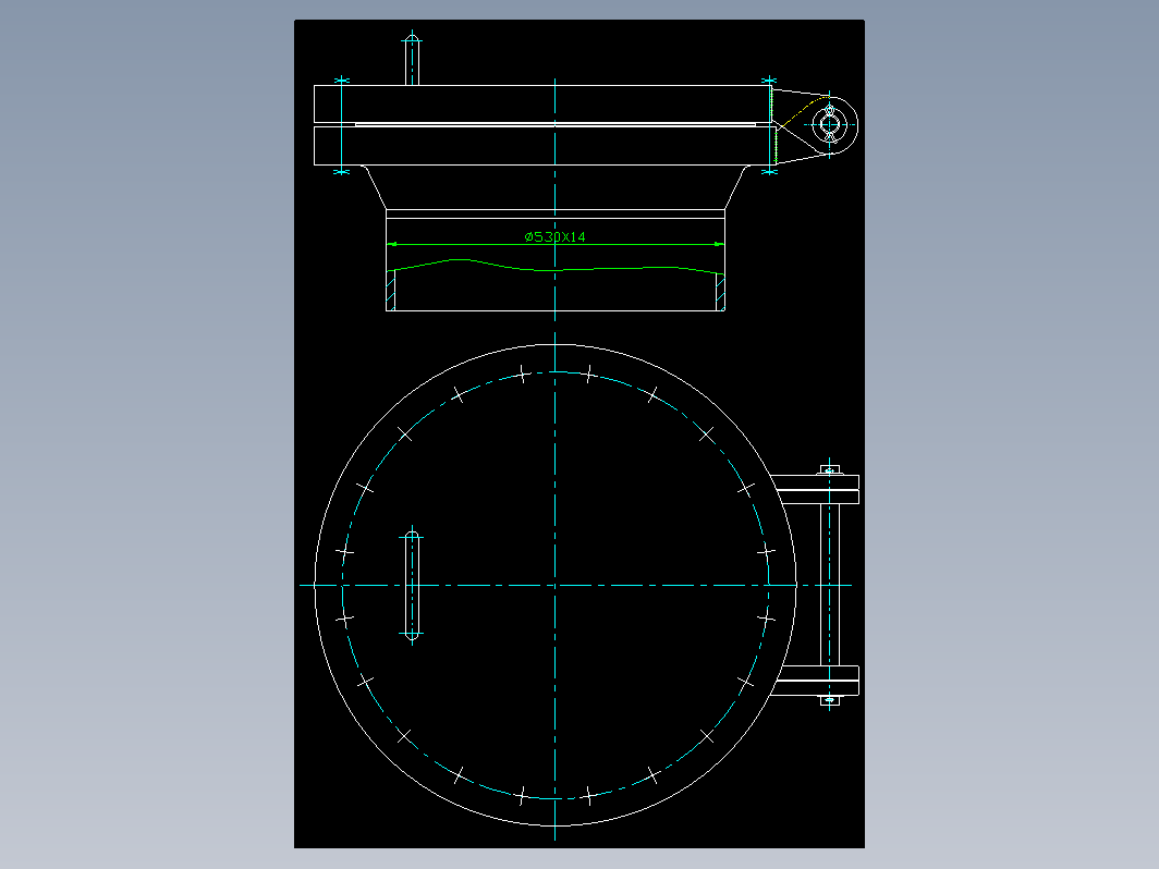 HG21518-95回转盖带颈对焊法兰人孔 A-RF-500-4.0.zip