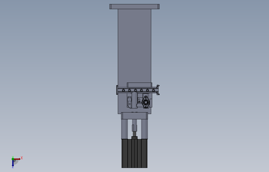 JSQ13N20_03BX喷气管总成封15压盖工装2