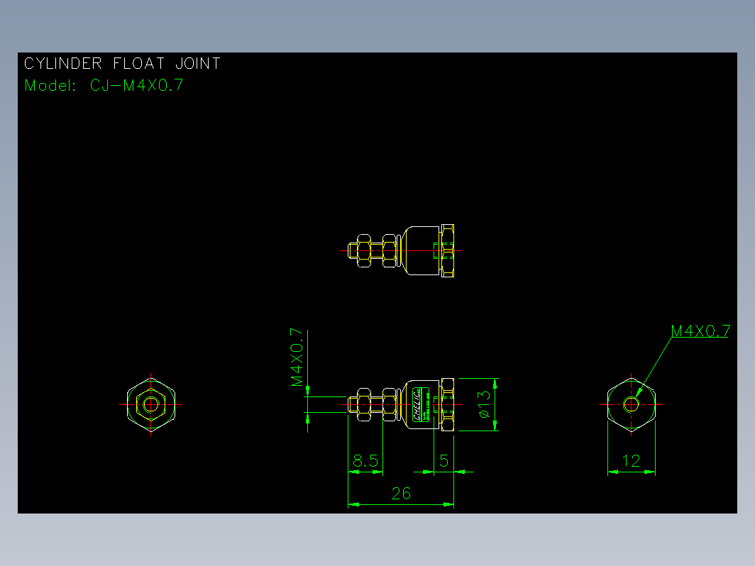 气缸 CjM407