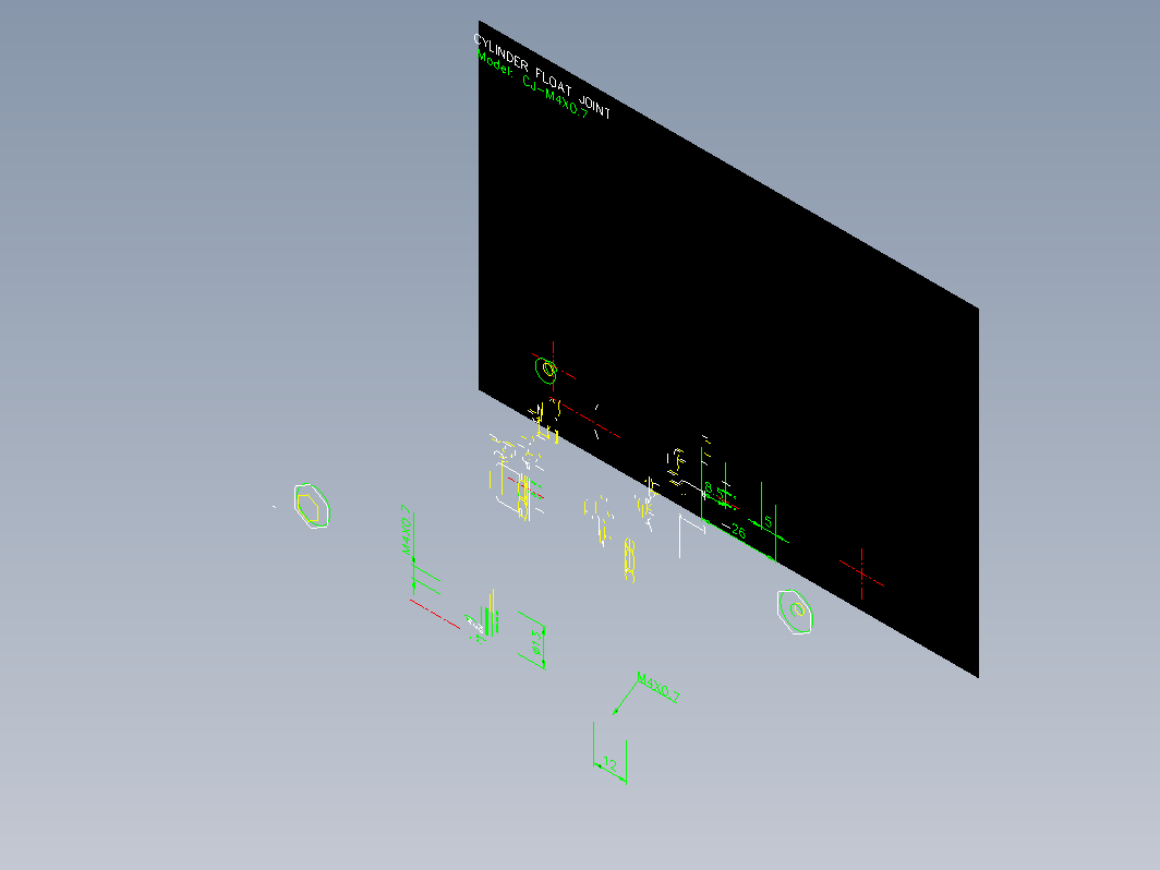 气缸 CjM407