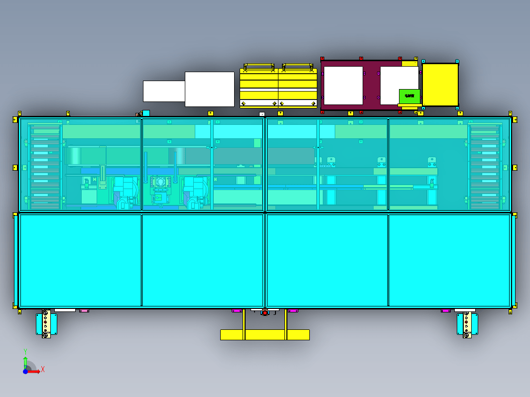 双机器人双夹具弧焊工作站总装设计