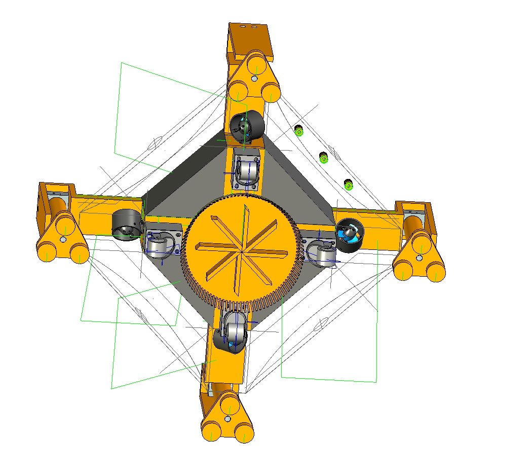 船舶清洗机器人三维UG12.0带参+CAD+说明书