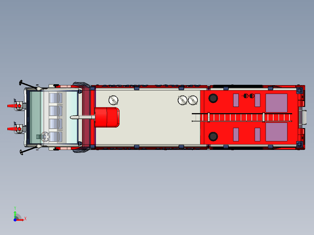 8x8机场救援消防车