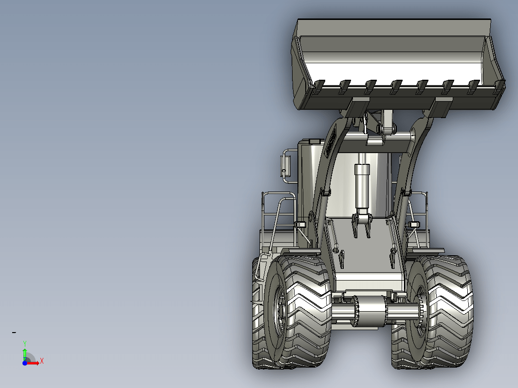 铲车3D模型