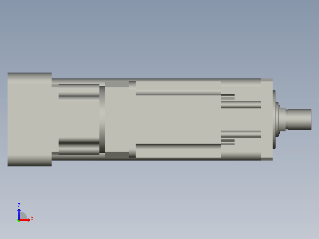 MRB120-L10-S100-MRQD-MRW-P10-1.5KW+减速机伺服电缸MRB120系列P10平行安装1：1（外螺纹）