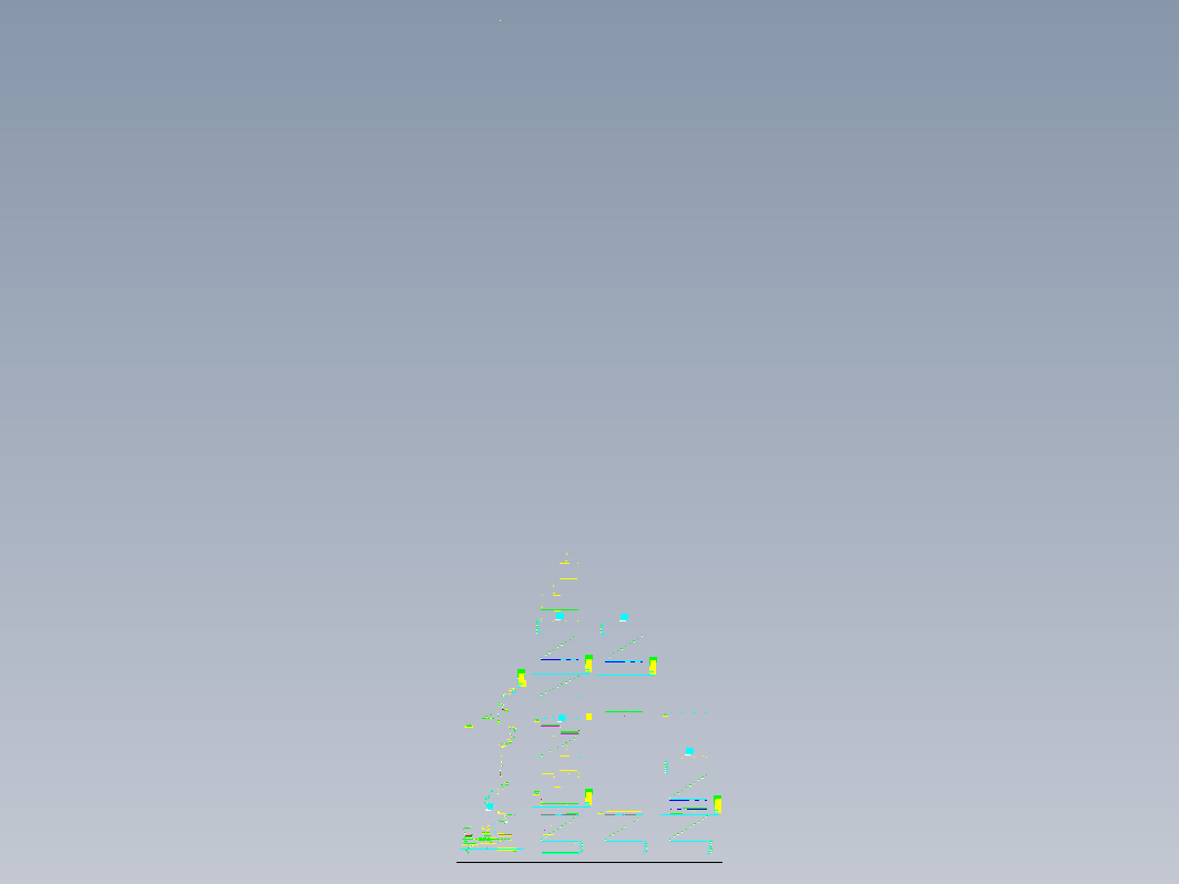 鑫泰公司钢结构工程CAD