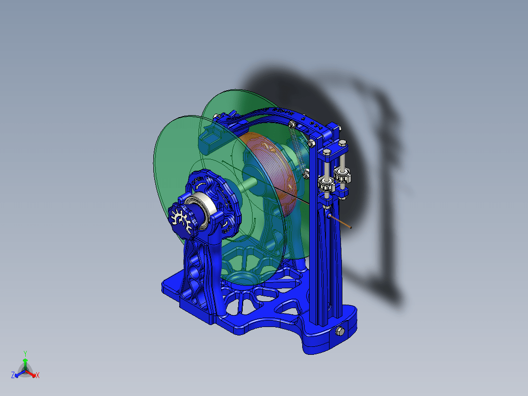 3D打印机丝线轴保持架