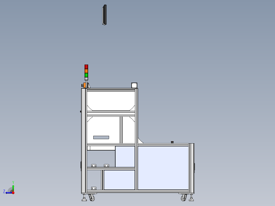 铝型材机架钣金造型-34