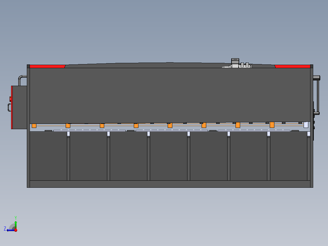 QC12Y-8X3200液压摆式剪板机