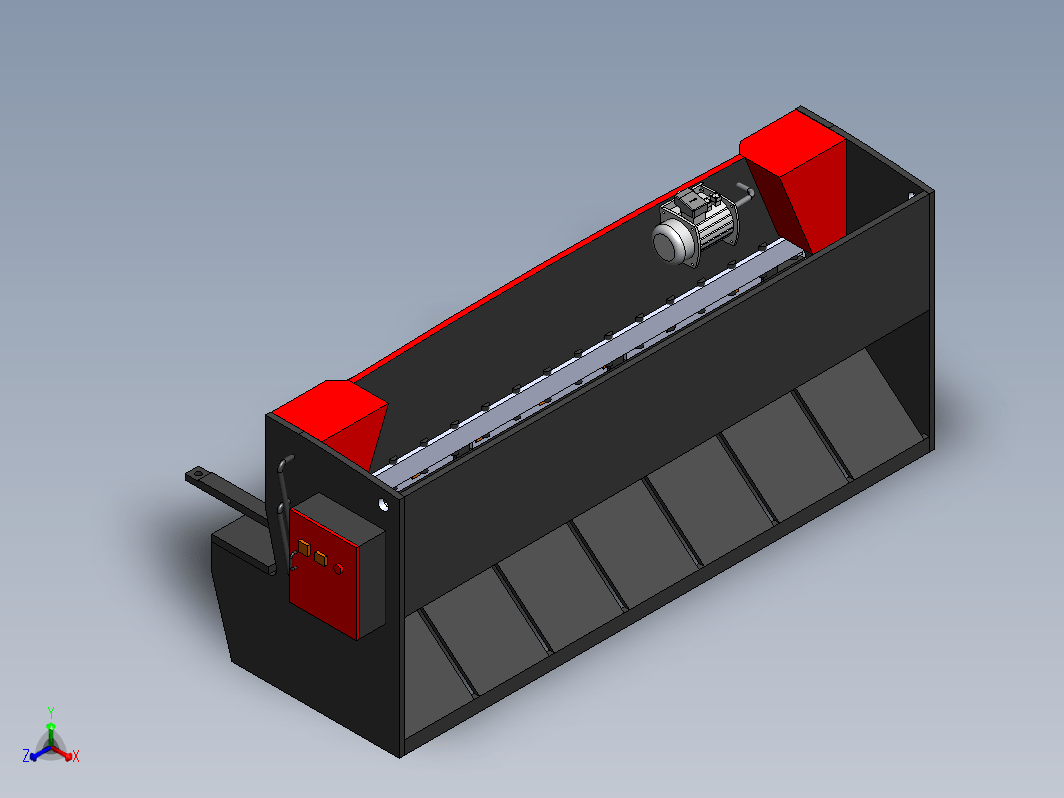 QC12Y-8X3200液压摆式剪板机