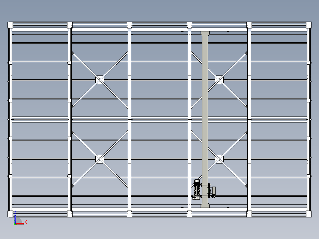 工厂天车建模