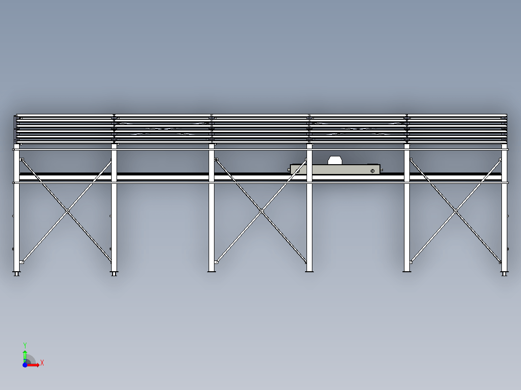 工厂天车建模