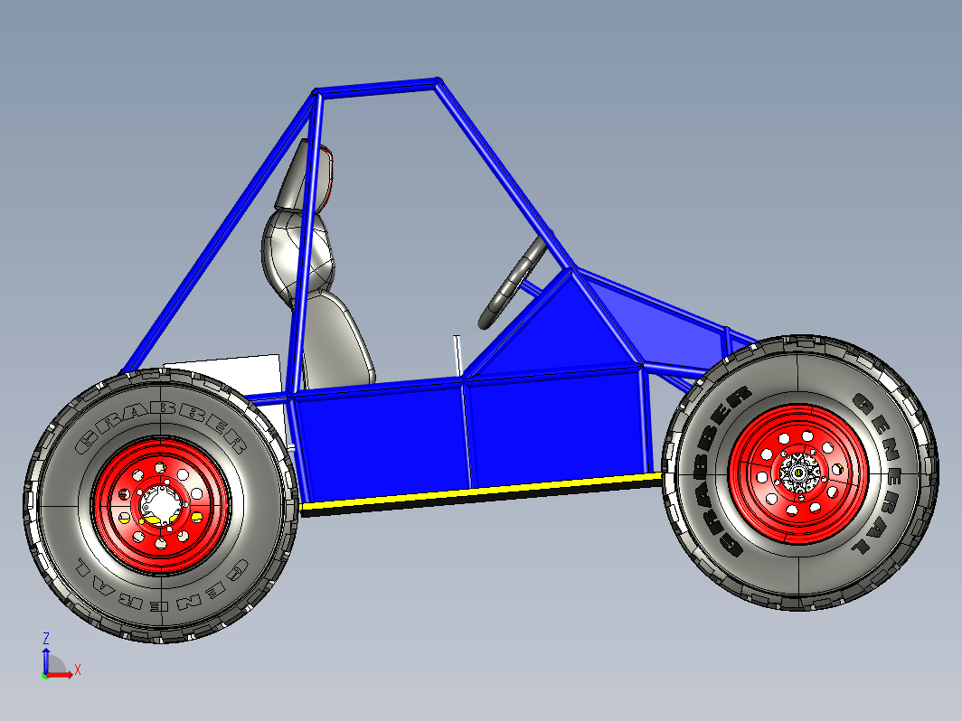 buggy casero钢管车