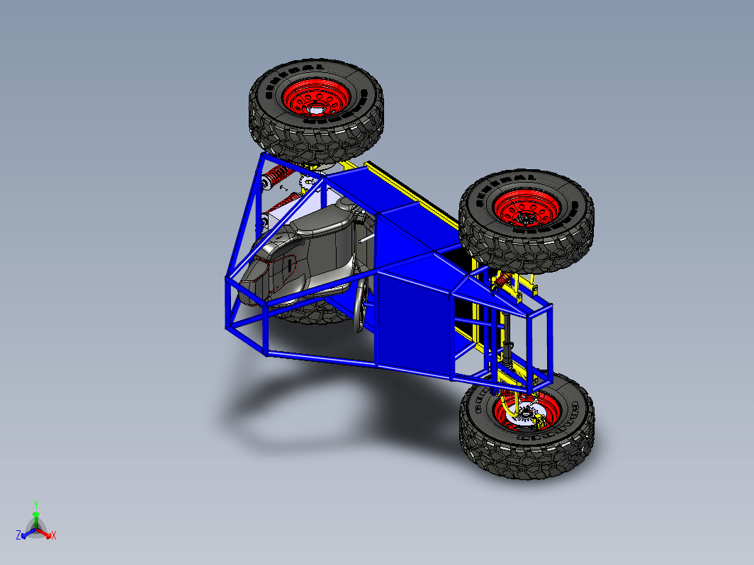 buggy casero钢管车