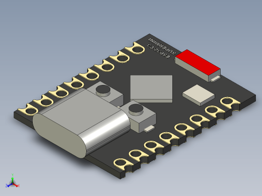 超级紧凑型ESP32-C3模块缩略图