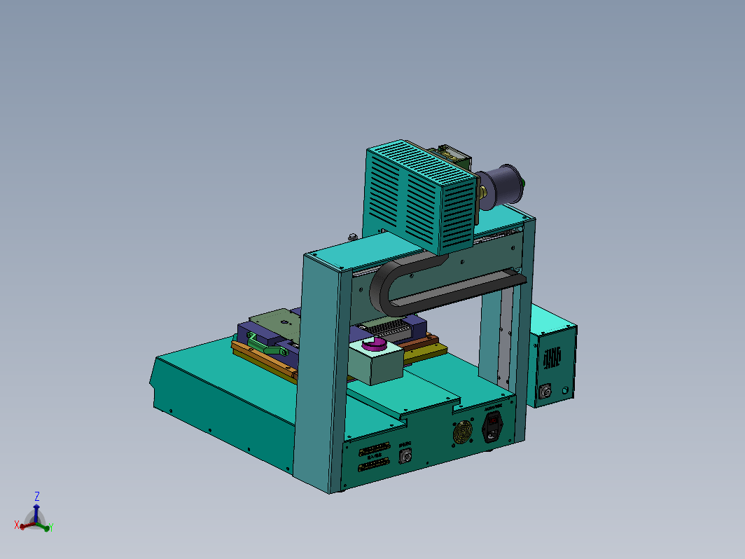 DH-300P PC板焊锡设备总图