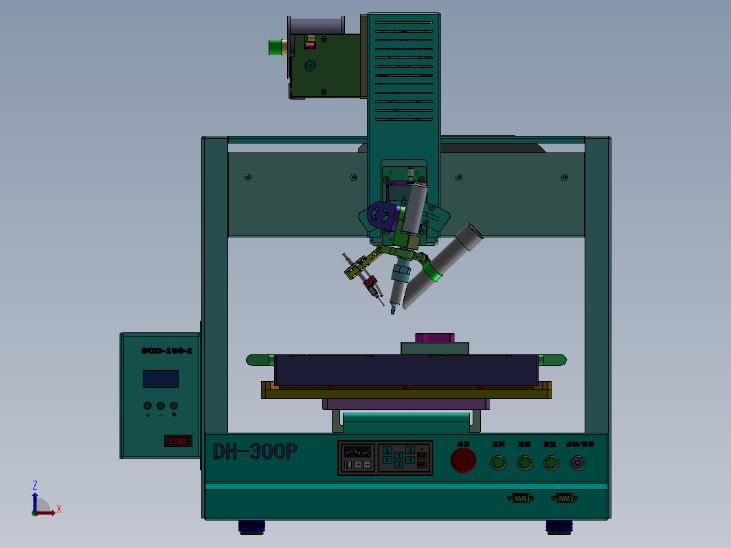 DH-300P PC板焊锡设备总图