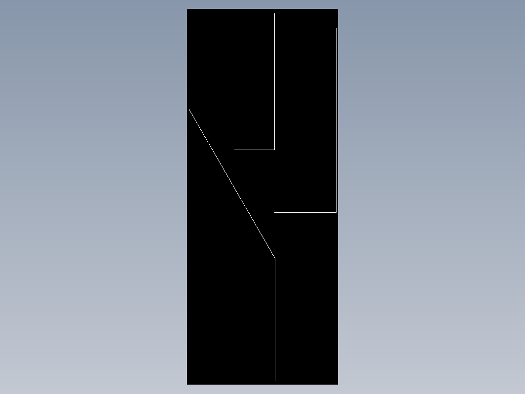 电气符号  双动合触点 (gb4728_9_1B.6)