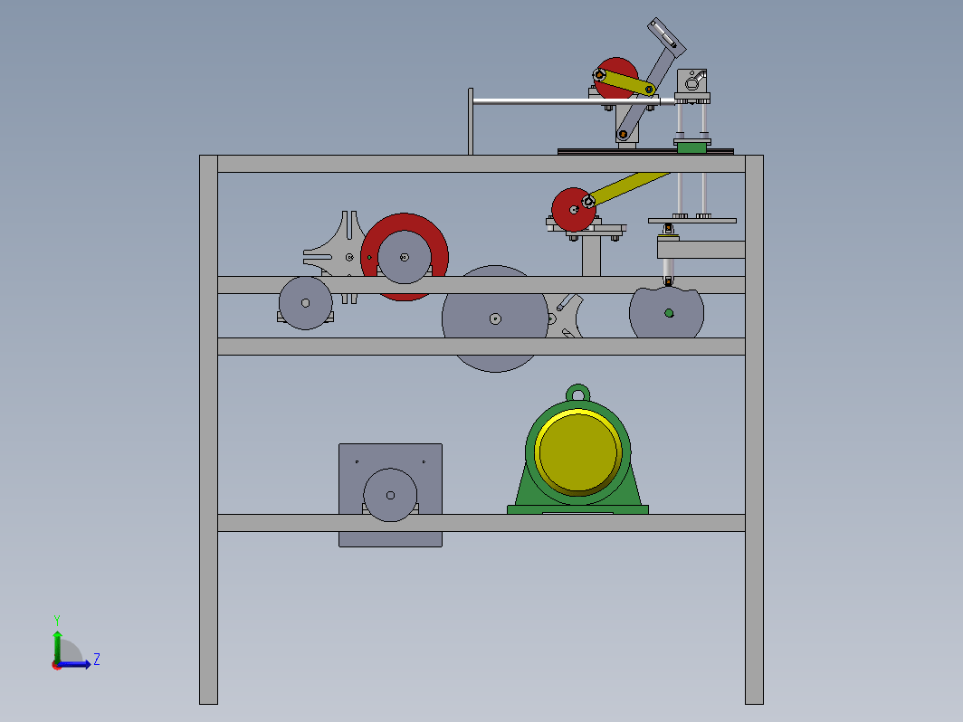 半自动鞋套备料机3D+CAD+说明