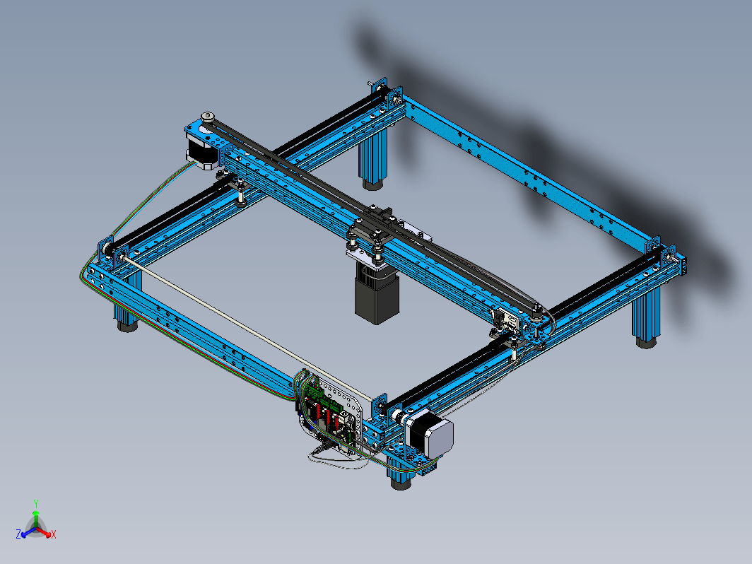 laserbot台式激光雕刻机结构