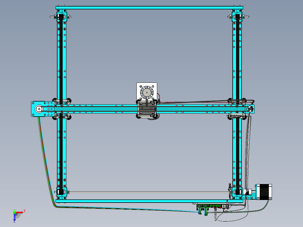 laserbot台式激光雕刻机结构