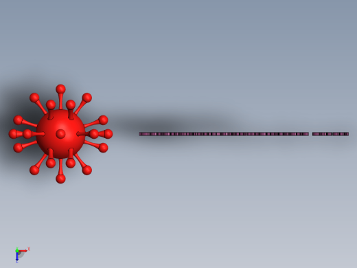 2款coronavirus冠状病毒简易模型缩略图