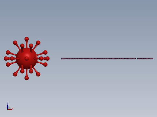 2款coronavirus冠状病毒简易模型缩略图
