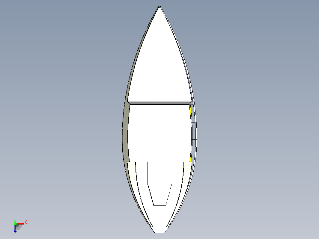 小船结构模型