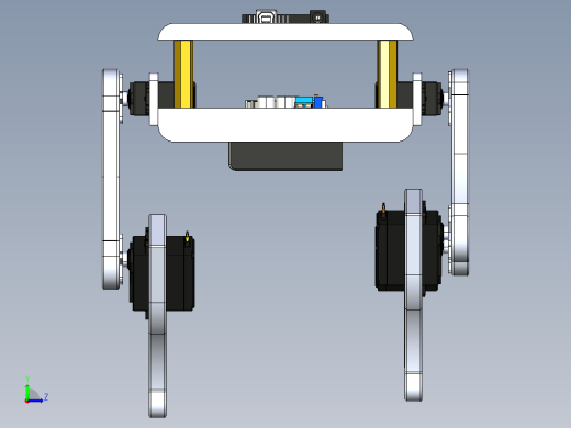 Tran Quadruped Robot Dog简易四足机器狗结构缩略图