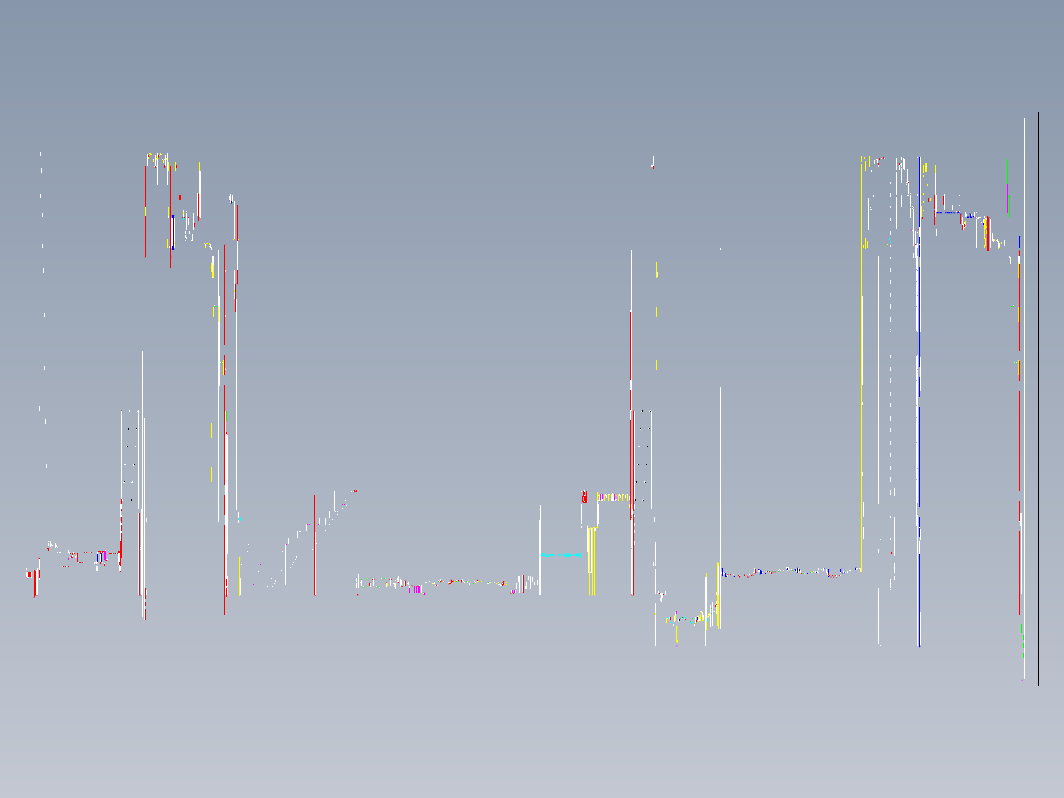 石灰窑炉立面工艺图