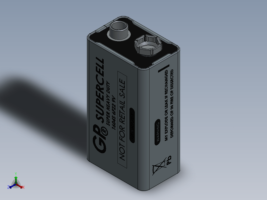 电池 battery-9v-3 SW