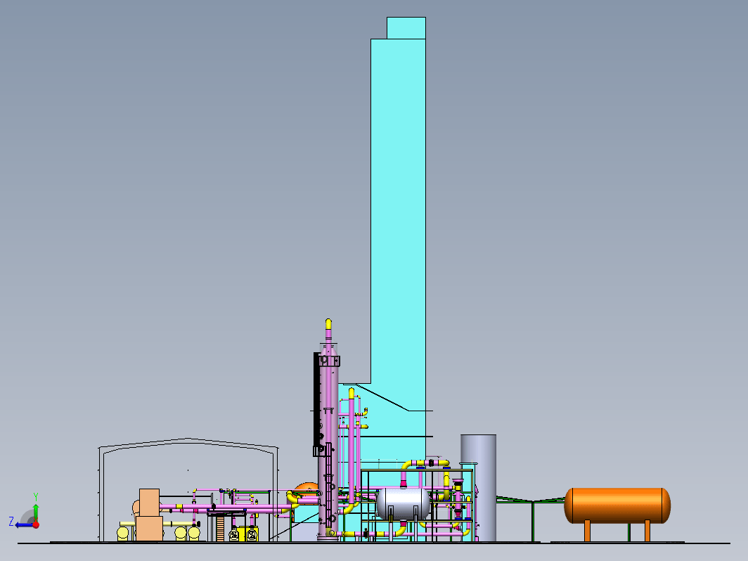 空气蒸馏装置（空气蒸馏厂）