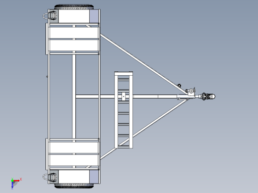 2.5Kg拖车3D数模图纸+STEP格式缩略图