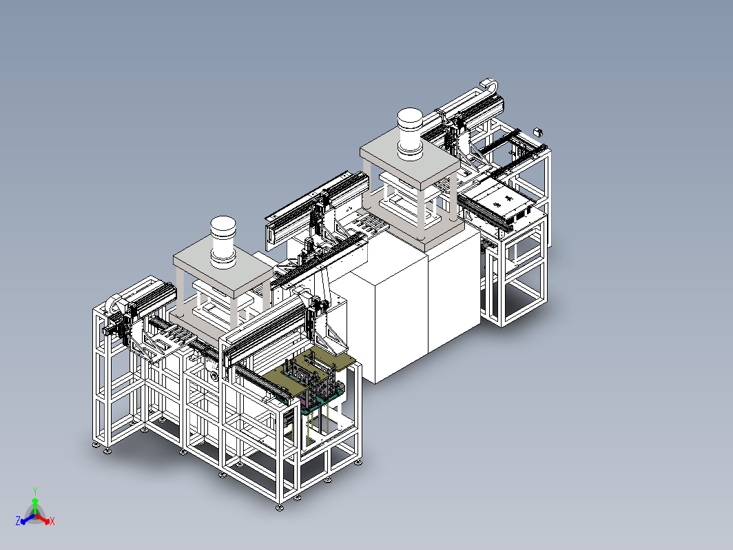 冲压机自动上下料