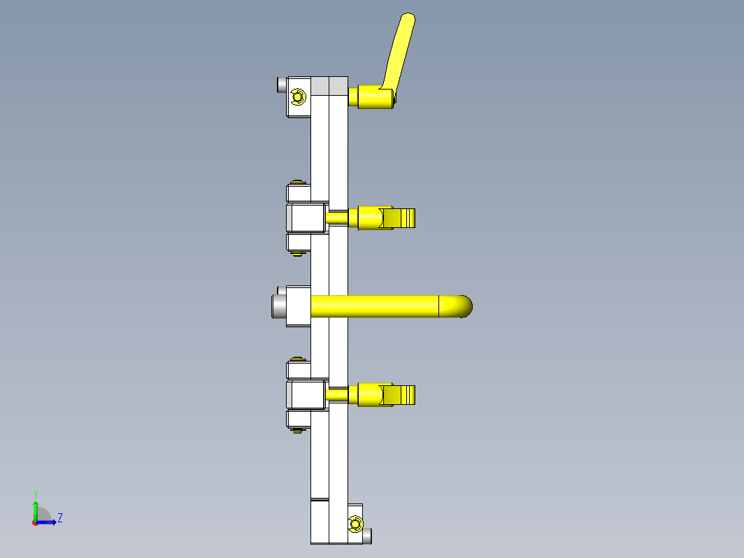 使用固定把手开闭盖子