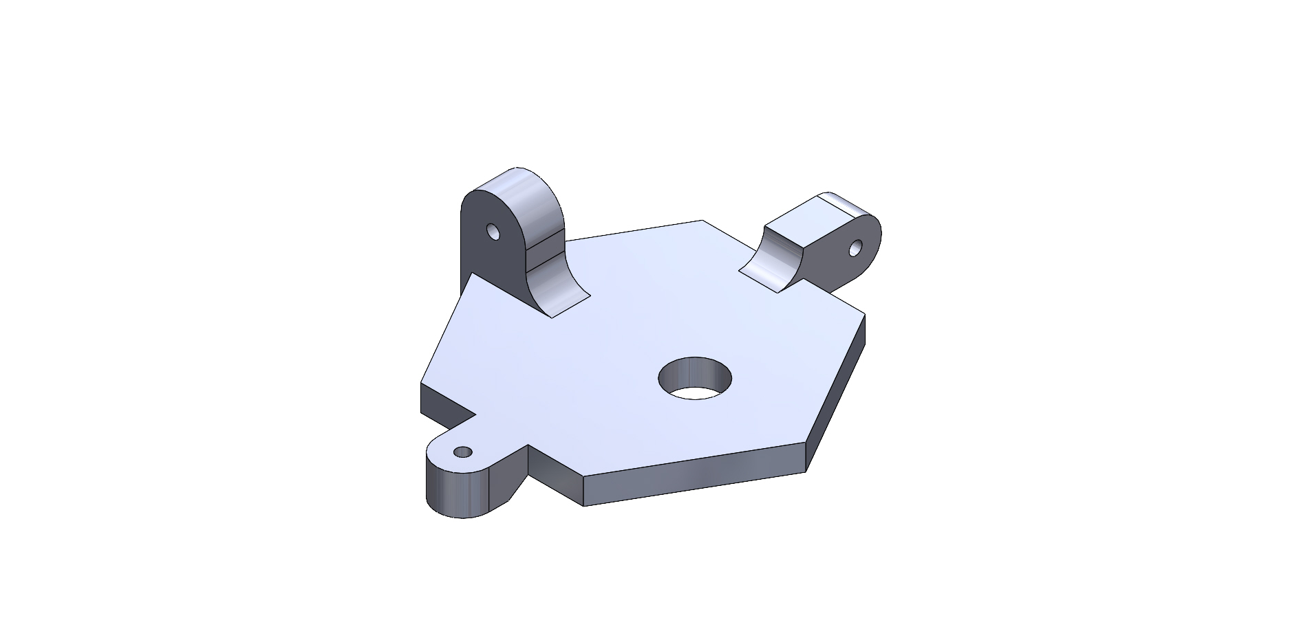 三轴机械结构3D图纸 Solidworks设计